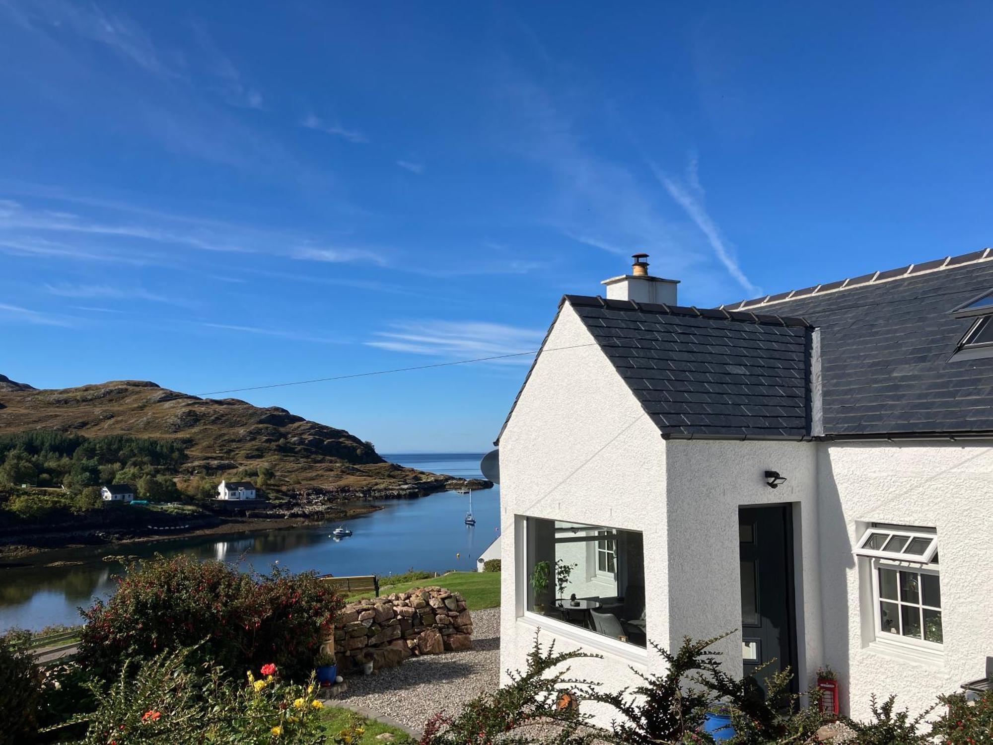 Waterfront Cottage Applecross Peninsula Ardheslaig Exterior foto